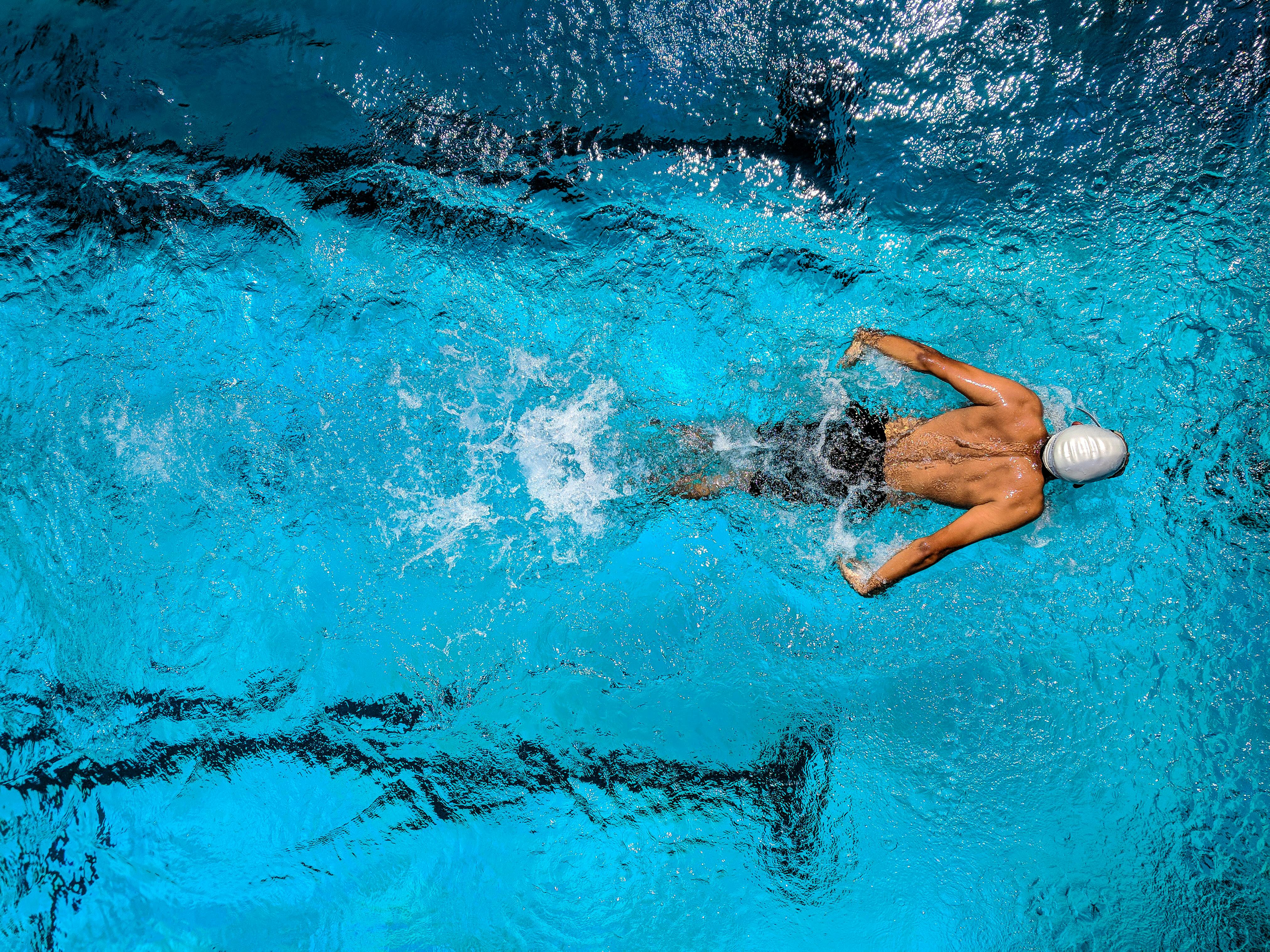 Modern swimming facility design concept